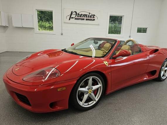 FERRARI 360 SPIDER 2003 ZFFYT53A130134453 image FERRARI 360 SPIDER 2003 ZFFYT53A130134453 image